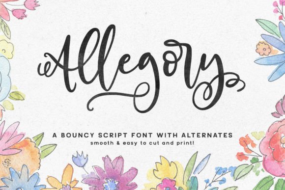 Allegory Script Font Review for Real Projects