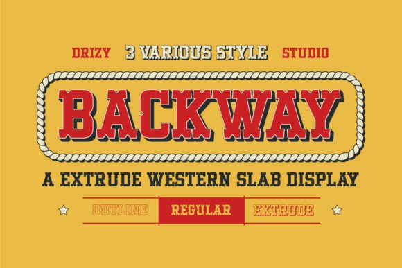 Backway Font for Bold Digital Campaigns