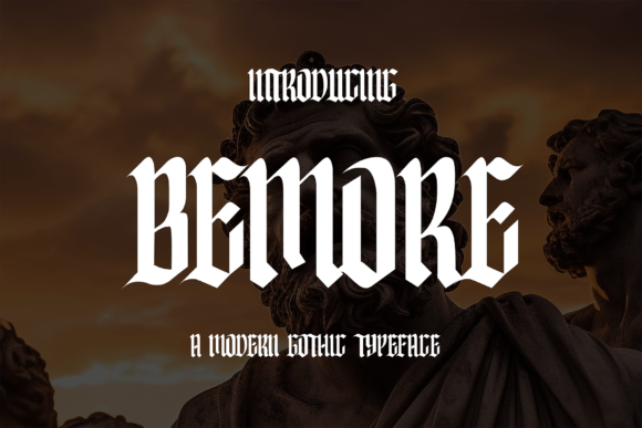 Bemore Font for Branding Projects