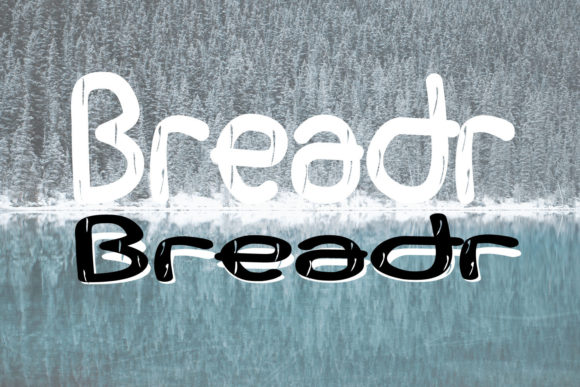 Breadr: A Slab Serif Font with Western Charm