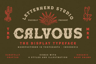 Calvous: A Serif Font with a Story to Tell