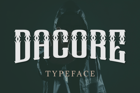 Dacore: A Bold Blackletter Font for Branding Projects