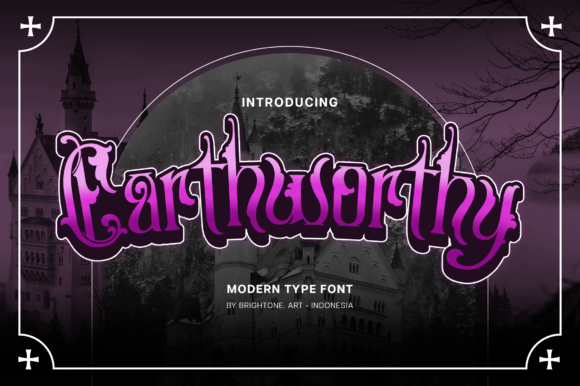 Earthworthy: The Blackletter Font That Elevates Your Campaign Design