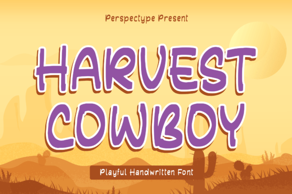 Harvest Cowboy Font for Bold Branding and Social Media