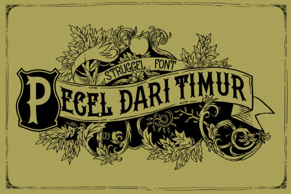 Pecel Dari Timur Font Review