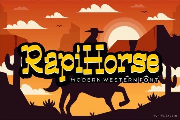 Rapi Horse Font for Modern Branding