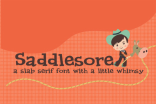 Saddlesore: A Western-Inspired Serif Font for Editorial Design