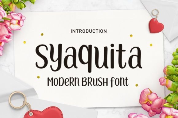 Syaquita: A Modern Sans Serif for Branding and Design