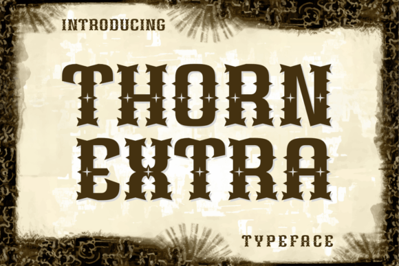 Thorn Extra: A Bold Blackletter Font for Modern Branding