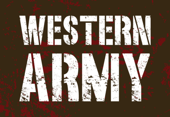 Western Army Font Review for Campaign Design