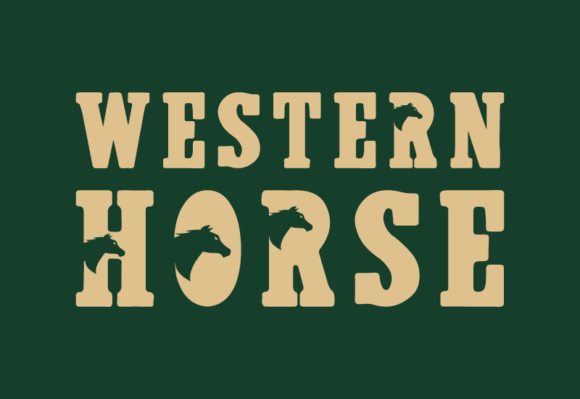 Western Horse: A Starlit Font for Handmade Creations