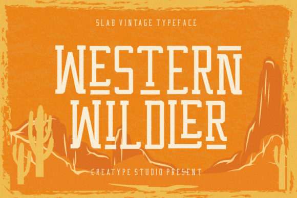 Western Wildler: A Versatile Sans Serif Font for Editorial Design