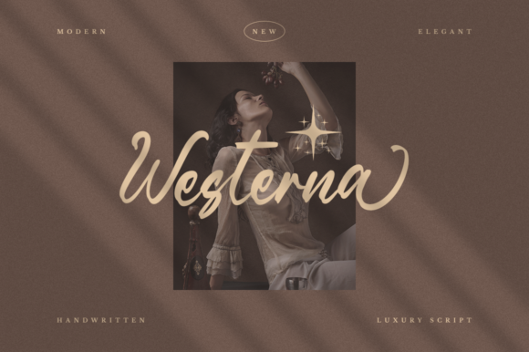 Westerna: A Script Font for Branding and Design Projects